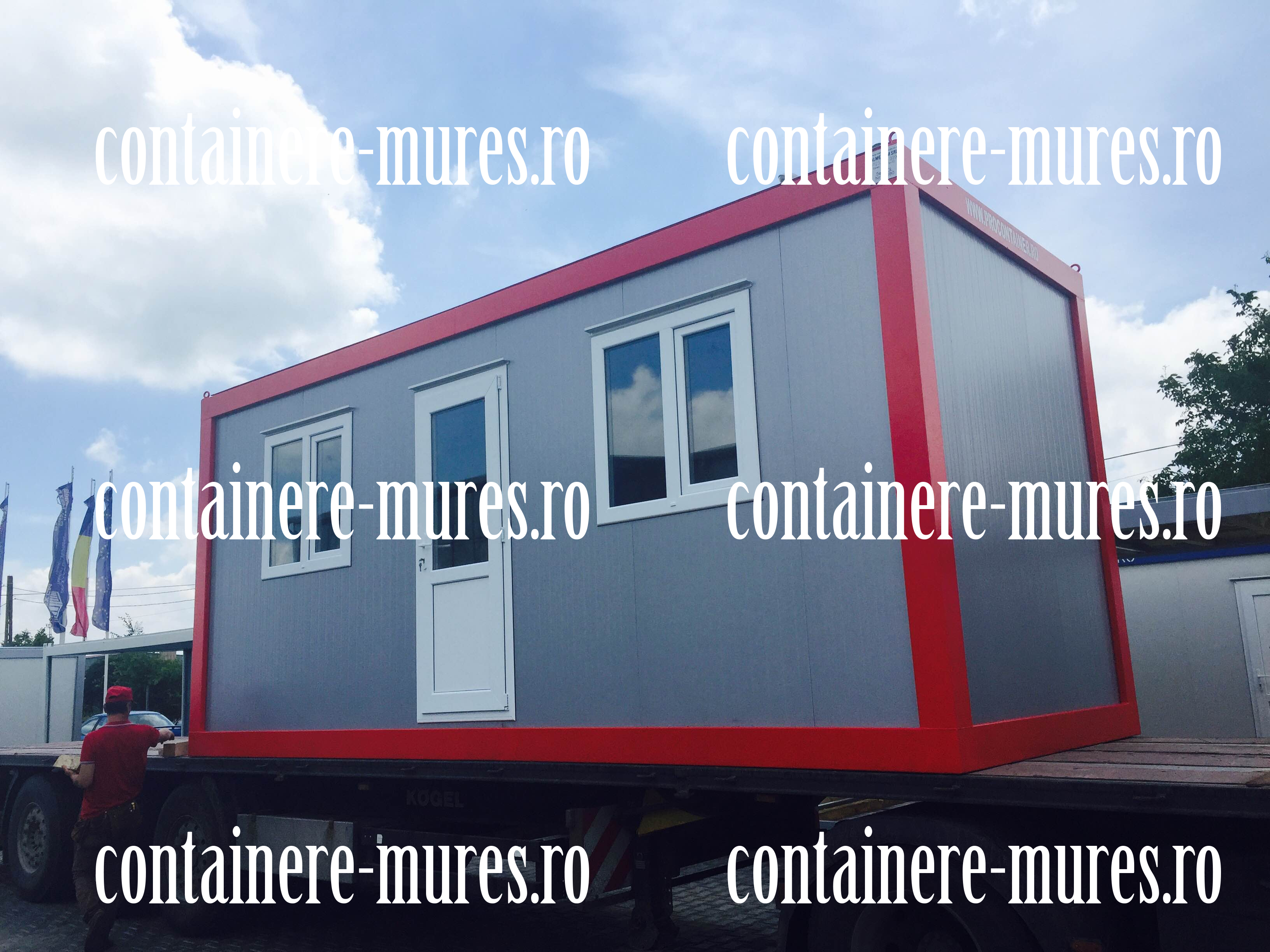 casa din containere. Mures